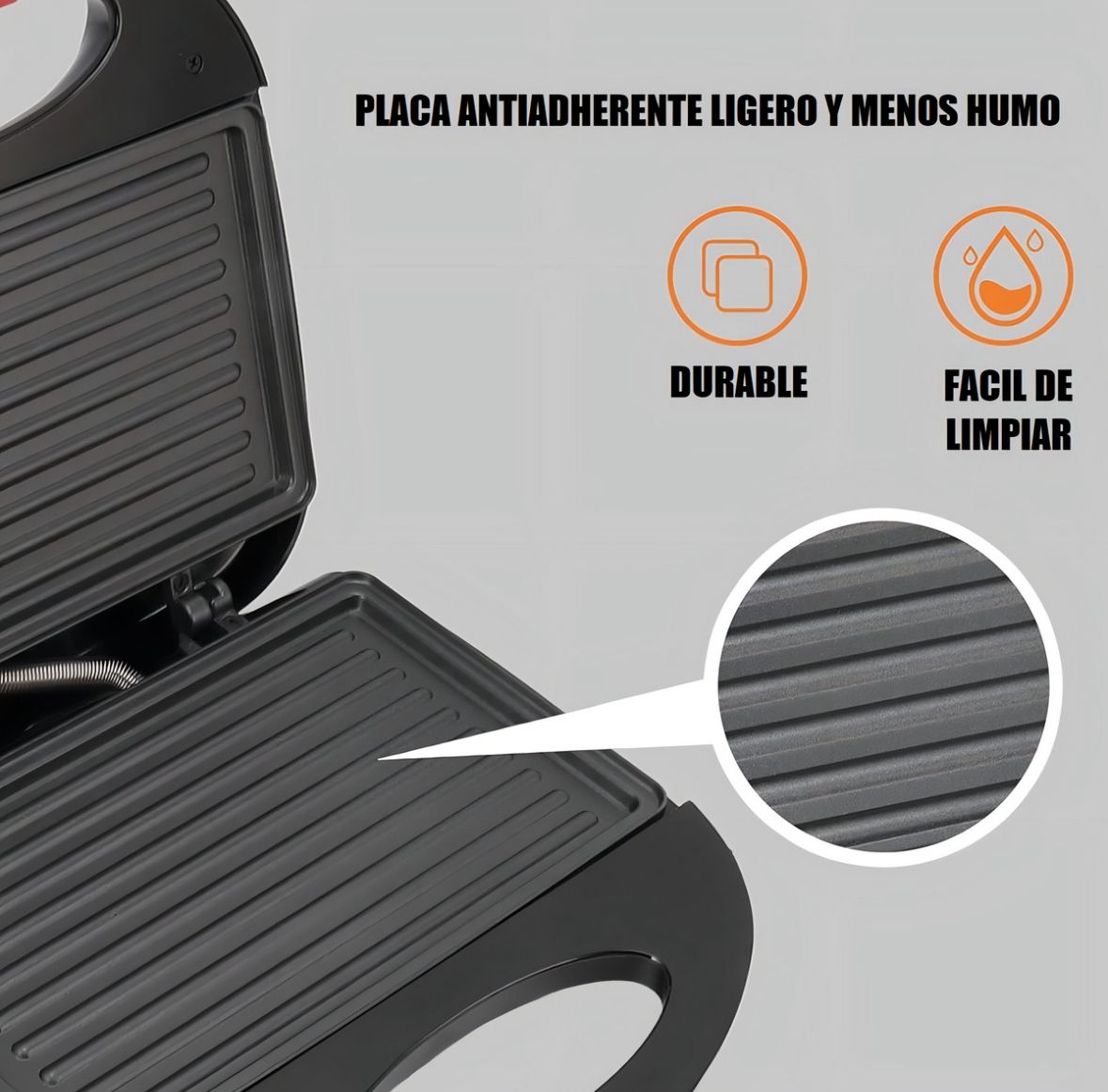 Sandwichera Multiuso Tostadora Sanduchera