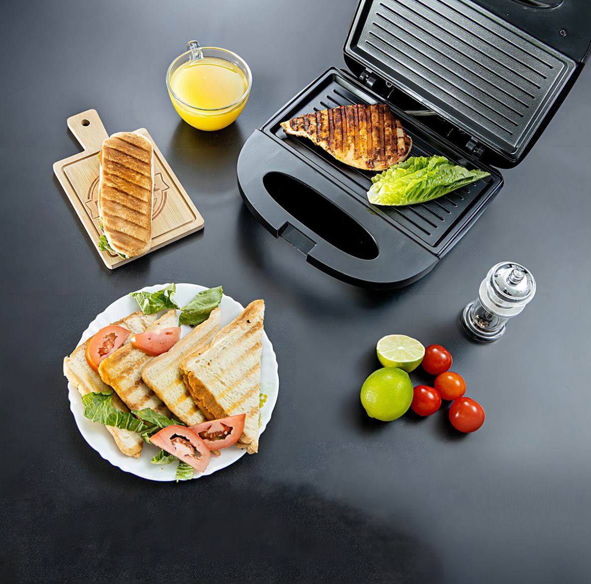 Sandwichera Multiuso Tostadora Sanduchera